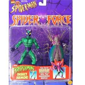   The Animated Series Spider Force  Beetle Action Figure Toys & Games