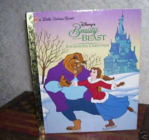GOLDEN BOOK BEAUTY AND THE BEAST ENCHANTED CHRISTMAS  