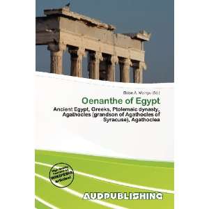  Oenanthe of Egypt (9786200823052) Eldon A. Mainyu Books