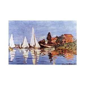  Boating At Argenteuil Poster Print