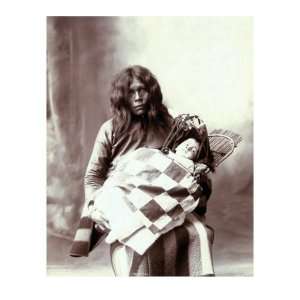 American Woman and Chiled, Woman and Baby of the Wichita Indian Tribe 