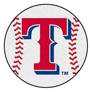  MLB   Texas Rangers Baseball Rug 