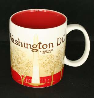 starbucks washington dc city coffee mug 2010 new