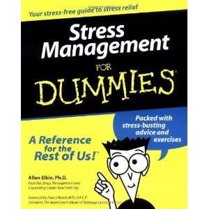    Stress Management for Dummies [Paperback] Allen Elkin Books