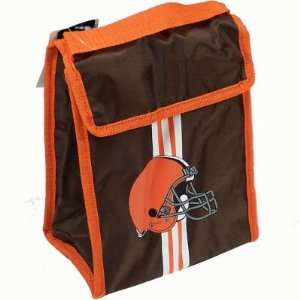  CLEVELAND BROWNS OFFICIAL LOGO SOFT SIDED LUNCH BOX BAG 