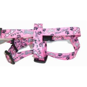  Diva Princess Dog Easy Step In Luxury Harness Pink Small 