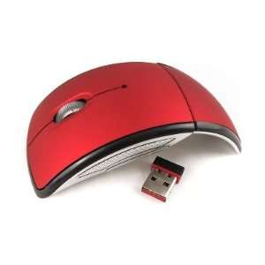  Advanced 2.4 GHz Computer Wireless Mouse (2*AAA)   Red 