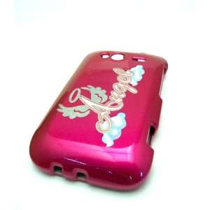  HTC Wildfire S Pink Angel Halo Design Cover Skin Protector 