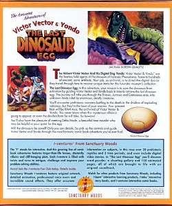 The Last Dinosaur Egg PC CD mission to save egg game  