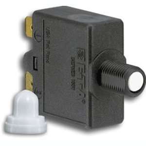  BREAKER 10 AMPS SGL POLE PUSH TO RESET THERMAL   29882: Electronics