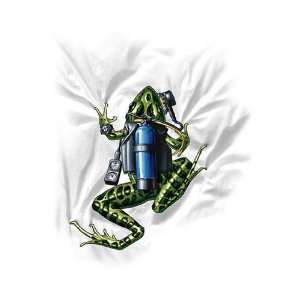  Amphibious Outfitters Scuba Frog Dive T Shirt Sports 