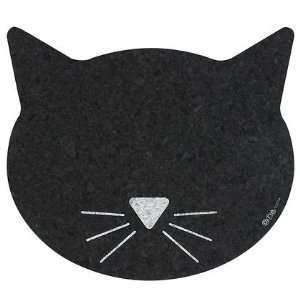  Recycled Rubber Cat Face Placemat (Quantity of 4) Health 