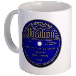  Vocalion Label,Robert Johnsons Dust My Broom Vintage Mug 