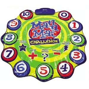  Learning Resources Math Mat Challenge Game: Toys & Games