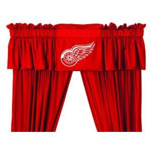  Detroit Red Wings NHL Hockey Valance: Sports & Outdoors