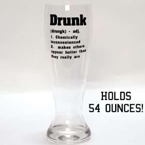  Tumbleweed Drunk Definition Giant Glass Beer Pilsner 