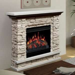  Dimplex Lincoln Stone Electric Fireplace