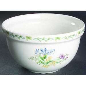 Thomson Pottery Floral Garden Spoon Rest 