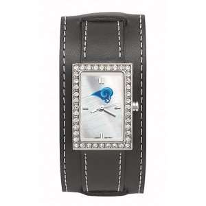  Saint Louis Rams Ladies NFL Starlette Watch (Wide Leather Band 