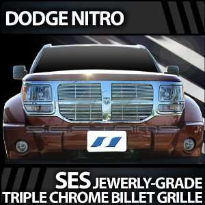  2007 2011 Dodge Nitro SES Chrome Billet Grille Automotive