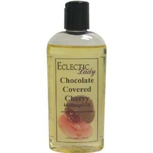  Chocolate Covered Cherry Massage Oil, 4 oz Beauty