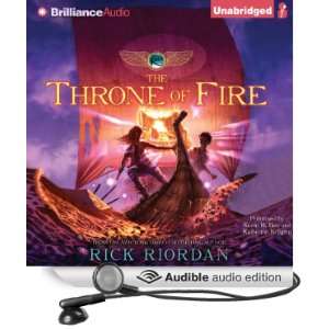 The Throne of Fire: Kane Chronicles, Book 2 [Unabridged] [Audible 