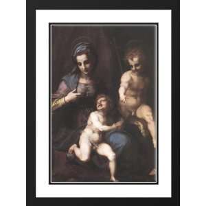  Sarto, Andrea del 28x38 Framed and Double Matted Madonna 