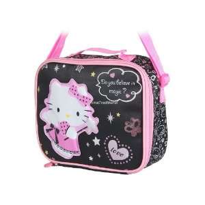  Hello Kitty Pattern Single Should Strap Bag Pink Black 