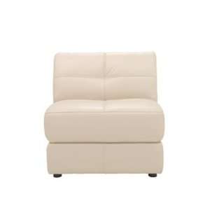  Trenton White Leather Modular Chair