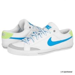 Brand New Nike Capri II   White / Blue Glow / Grey   Size 8   11   UK 