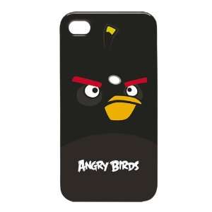  Angry Birds iPhone 4 Case   Black Bomber  Apple iPhone 4 