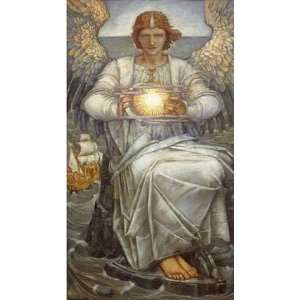  The Angel of The Sea by Edward Reginald Frampton. Size 9 