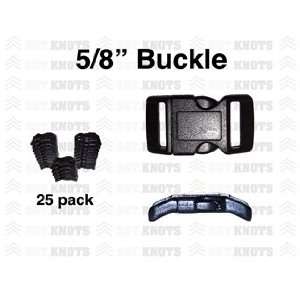  SGT KNOTS Paracord Bracelet Buckle 5/8   25 Pack Sports 