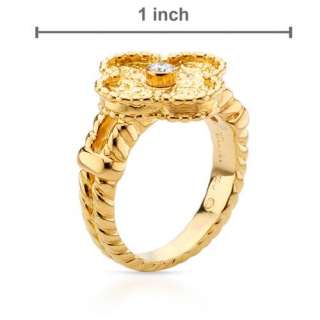 VAN CLEEF & ARPELS Made In France VVS2 Color F 18K Gold Ring Size 5 