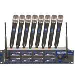 VOCOPRO UHF 8800 8 Channel UHF Wireless Microphone Syst  