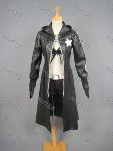 Vocaloid Miku Black Rock Shooter+glove Cosplay Costume  