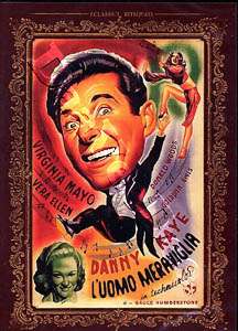 Wonder Man NEW PAL Classic DVD Danny Kaye Virginia Mayo  