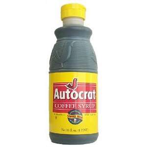 Autocrat Coffee Syrup 6CT Grocery & Gourmet Food