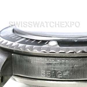 Rolex Submariner Vintage Steel Mens Watch 5512  