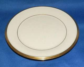 Vintage Lenox Eternal Dessert Bread Plate Ivory And Gold USA  