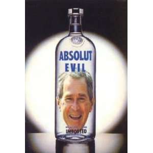  George W. Bush   Absolut Evil, George W. Bush Magnet, 2 