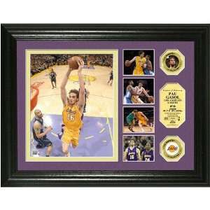 Pau Gasol Highlight Collection 24KT Gold Coin Photo Mint  