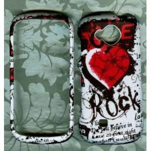  Rock Heart Samsung Reality U820 verizon phone hard case 