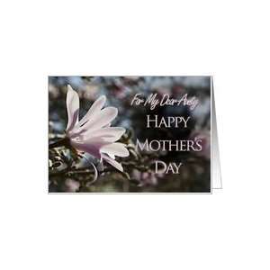  For my Aunty a Mothers Day card with magnolias Card 