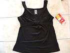 NWT womens GAP black sleeveless viscose tank top shirt XL $29.95 NEW 