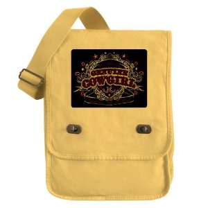   Field Bag Yellow Genuine Cowgirl Love To Ride 