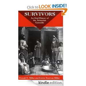Survivors: An Oral History Of The Armenian Genocide: Donald E. Miller 