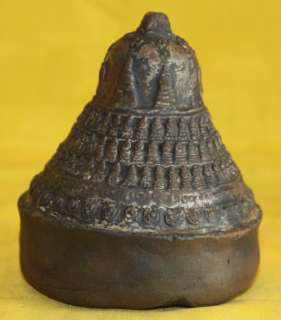   Amazing Real Old Antique Tibetan Buddhism Clay Tsa Tsa Stupa