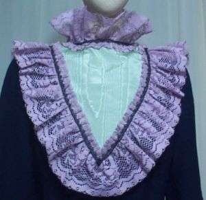Goth Lolita Victorian Steampunk Civil War dress COLLAR  
