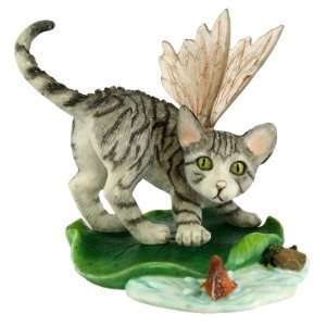  Finian Faerie Glen fairy cat figuerine: Home & Kitchen